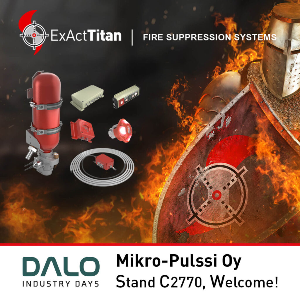 Invitation to Mikro-Pulssi stand at DALO 2026.